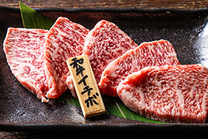 希少部位のランプ肉やイチボをご提供